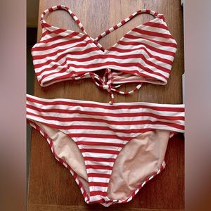 J. Crew Striped Bikini